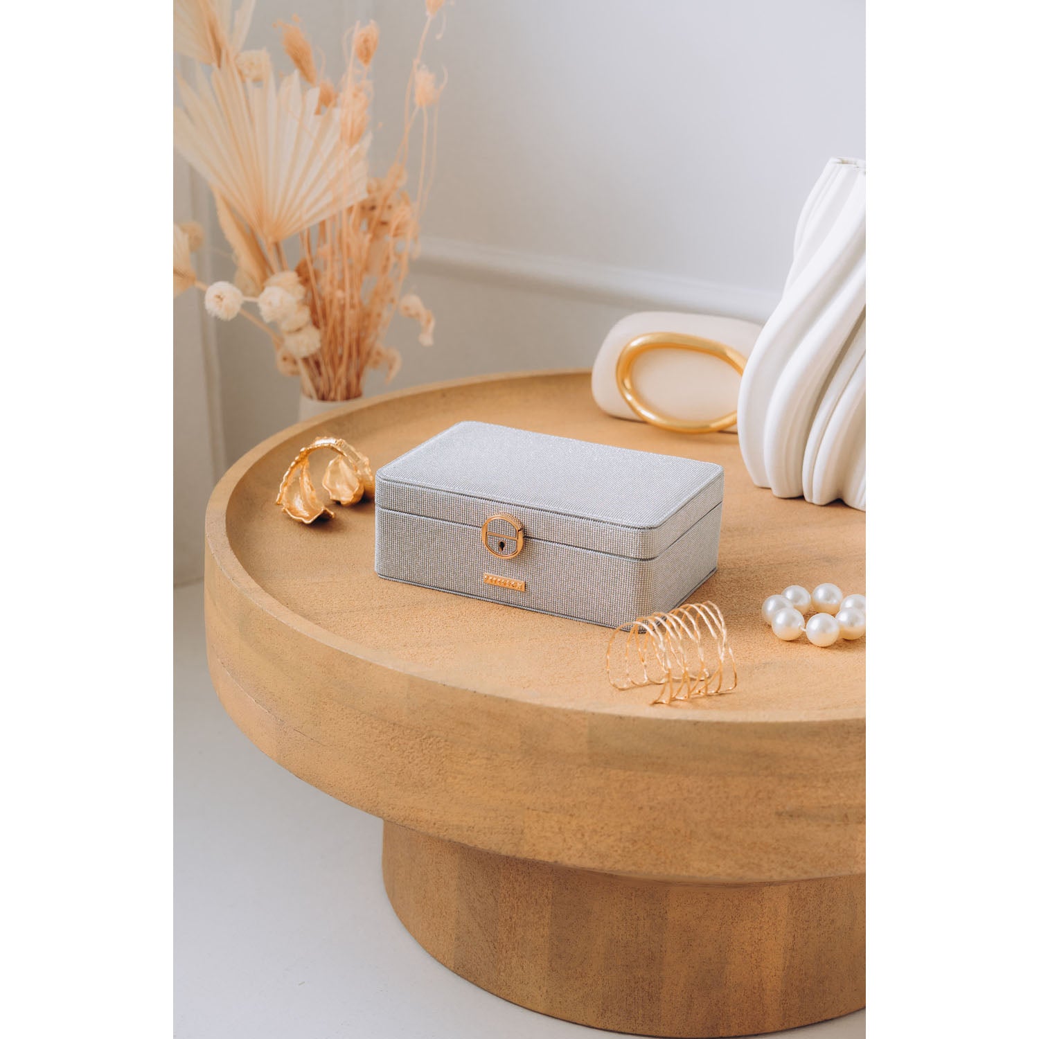 Papuošalų dėžutė Peterson, pilka