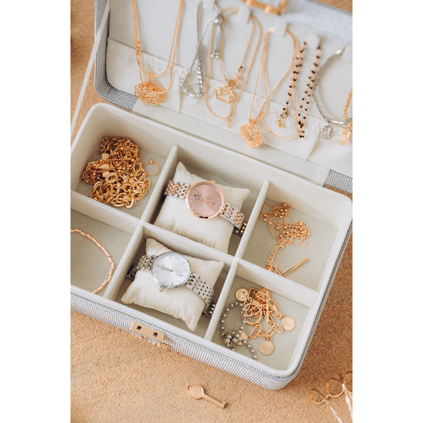 Papuošalų dėžutė Peterson, pilka