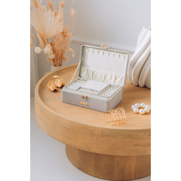 Papuošalų dėžutė Peterson, pilka