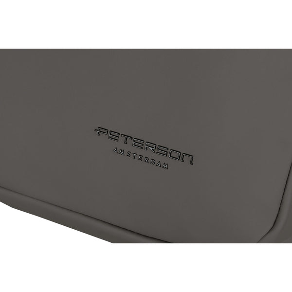 Didelė kuprinė unisex Peterson, pilka