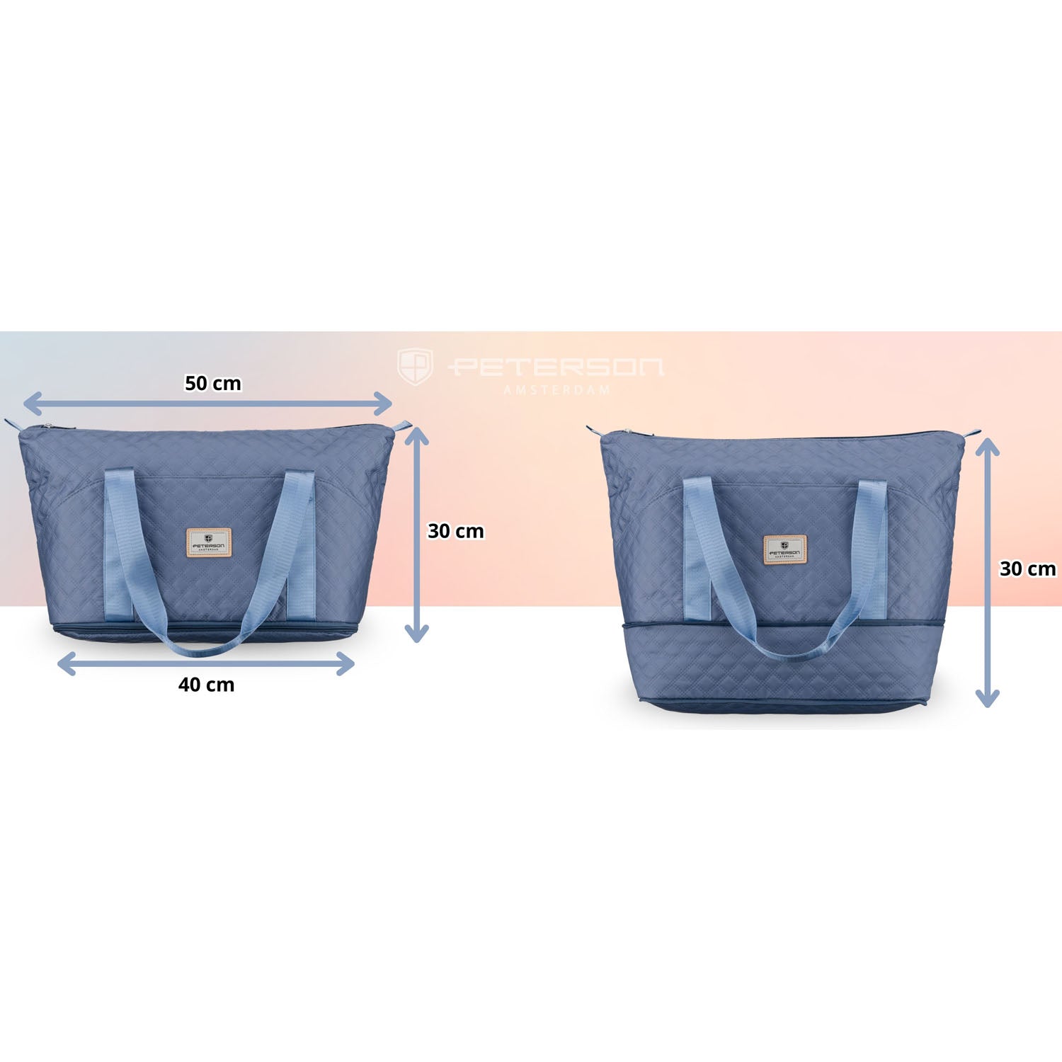 Didelė sportinė rankinė Peterson, mėlyna AX51