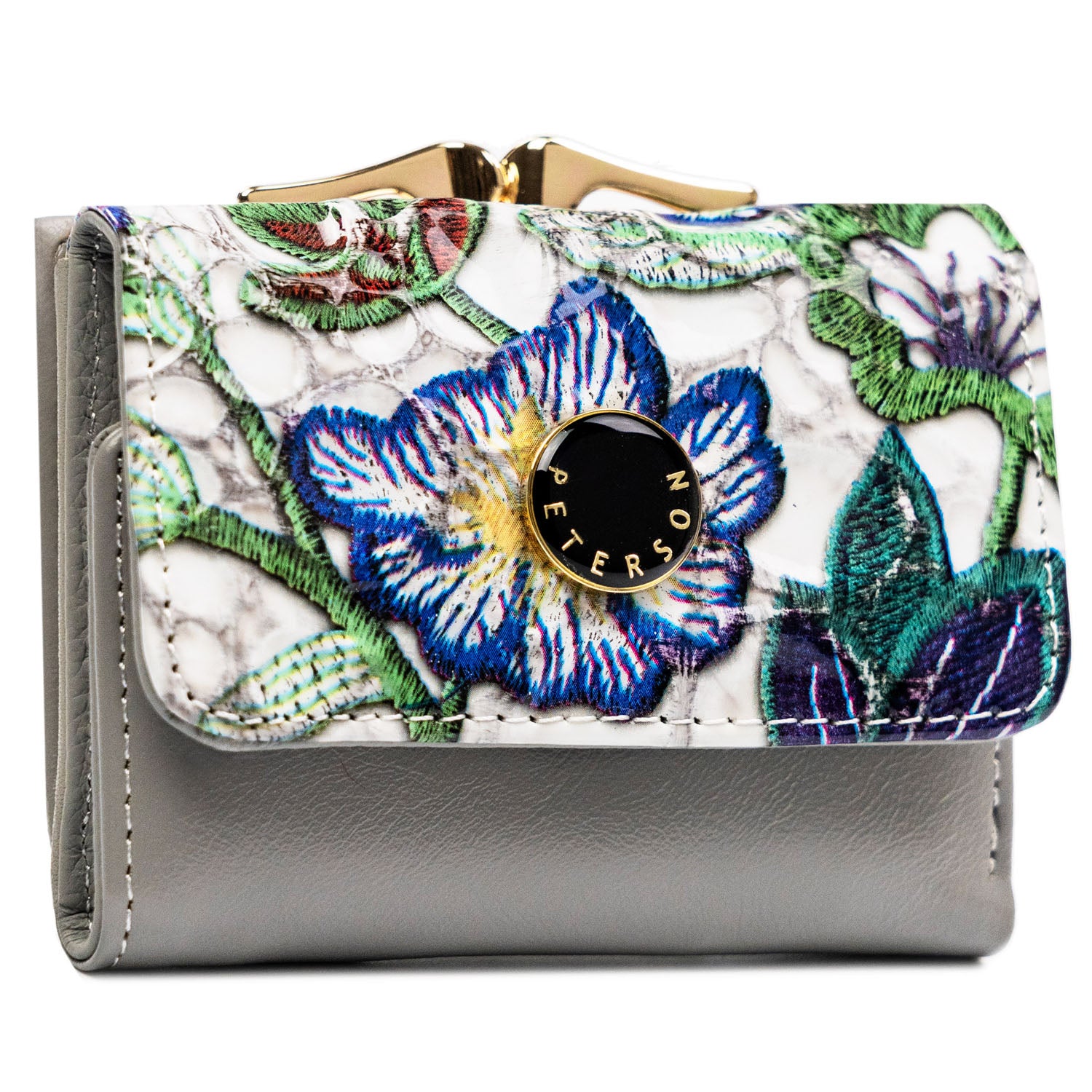 Maža piniginė moterims Peterson, margaspalvė PT31