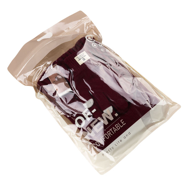 Kepurė, pirštinės ir šalikas Peterson, bordo S12