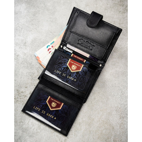 Dovanų rinkinys vyrams: piniginė su diržu Peterson N4L-DOT