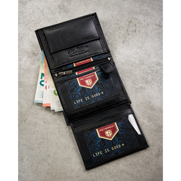 Dovanų rinkinys vyrams: piniginė su diržu Peterson N4