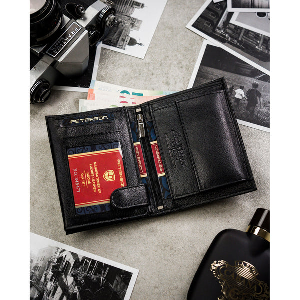 Dovanų rinkinys vyrams: piniginė su diržu Peterson N4