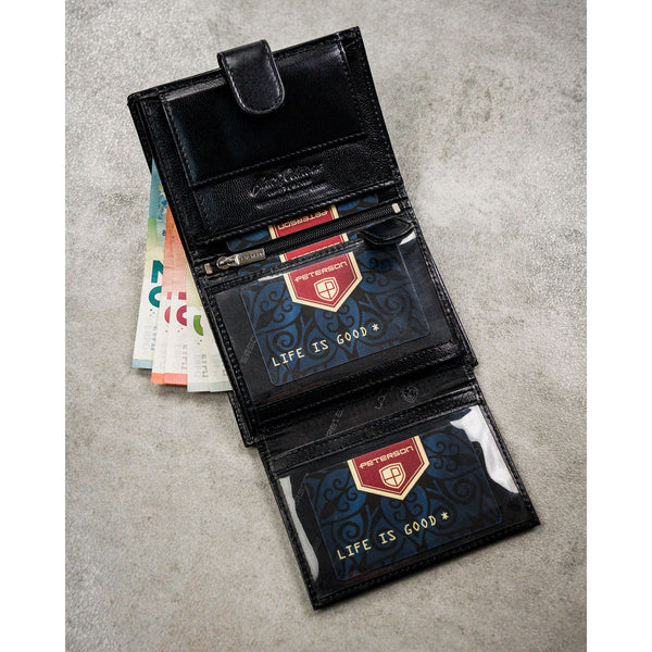 Dovanų rinkinys vyrams: piniginė su diržu Peterson N4L-TW