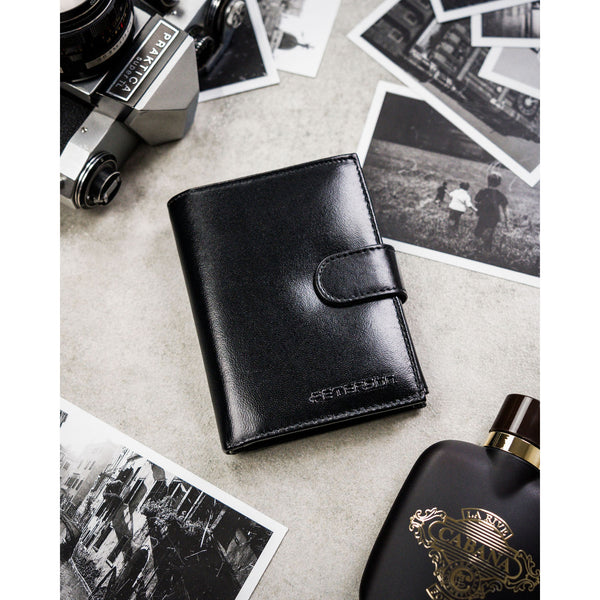 Dovanų rinkinys vyrams: piniginė su diržu Peterson N4L-TW