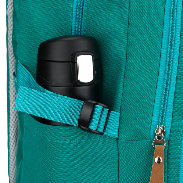 Vidutinė kuprinė unisex Peterson, žalia