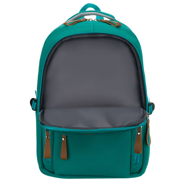 Vidutinė kuprinė unisex Peterson, žalia