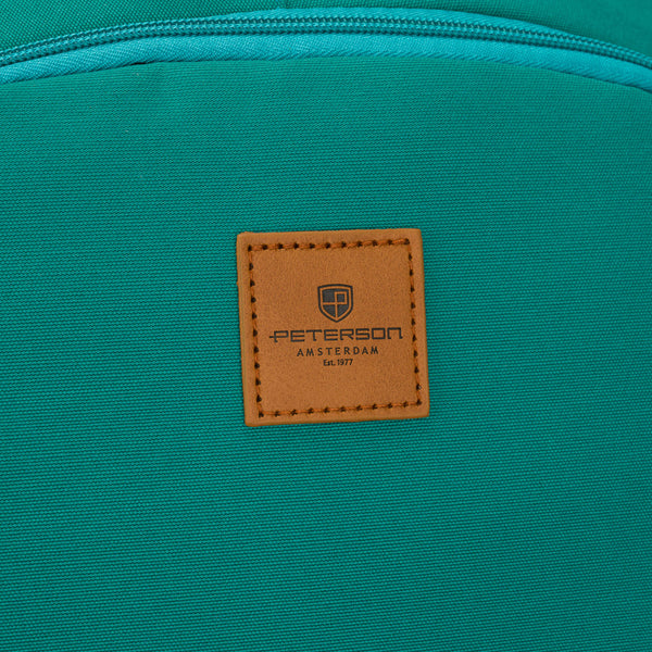 Vidutinė kuprinė unisex Peterson, žalia