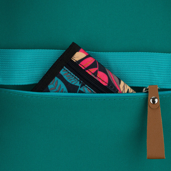 Vidutinė kuprinė unisex Peterson, žalia