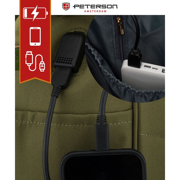 Kuprinė moterims Peterson, žalia K52