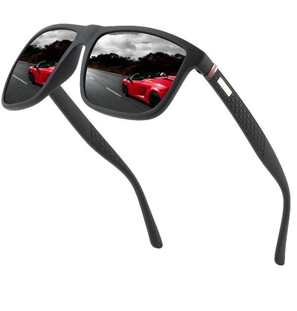 Poliarizuoti akiniai nuo saulės vyrams Z91, juodi