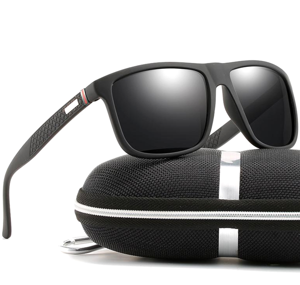 Poliarizuoti akiniai nuo saulės vyrams Z91, juodi