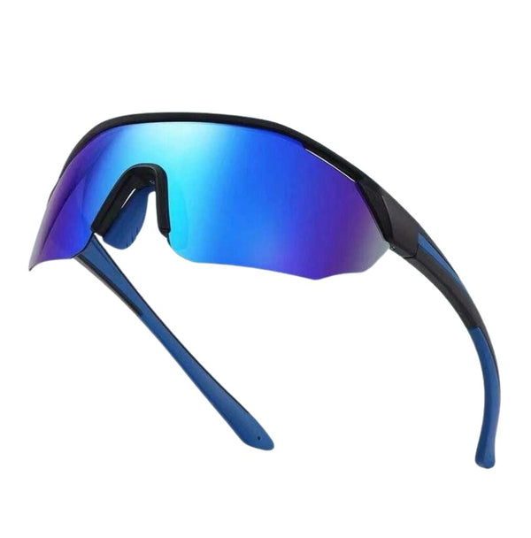 Poliarizuoti sportiniai akiniai nuo saulės vyrams B58 mėlyni
