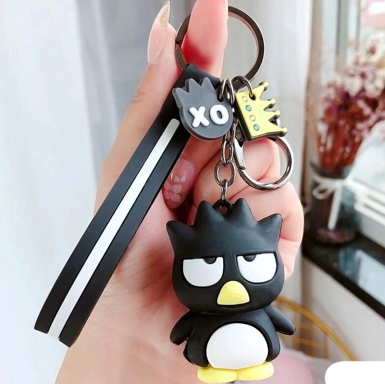 Raktų pakabukas, juodas