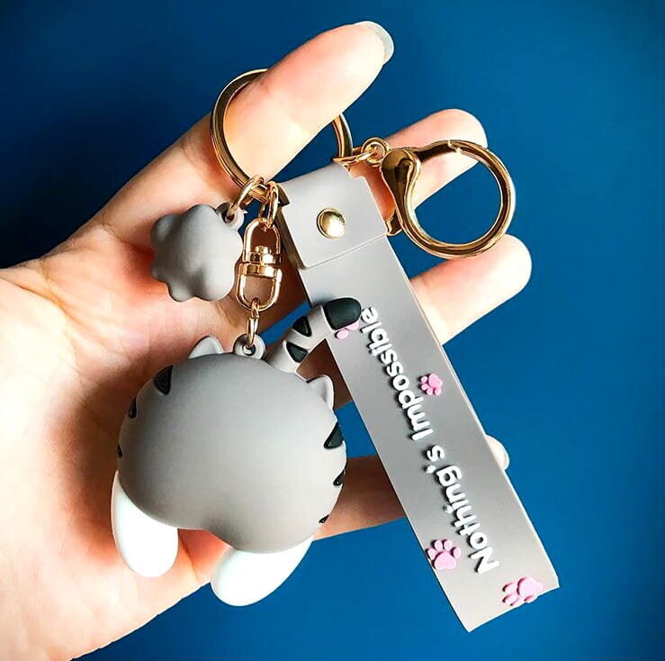 Raktų pakabukas, pilkas N42