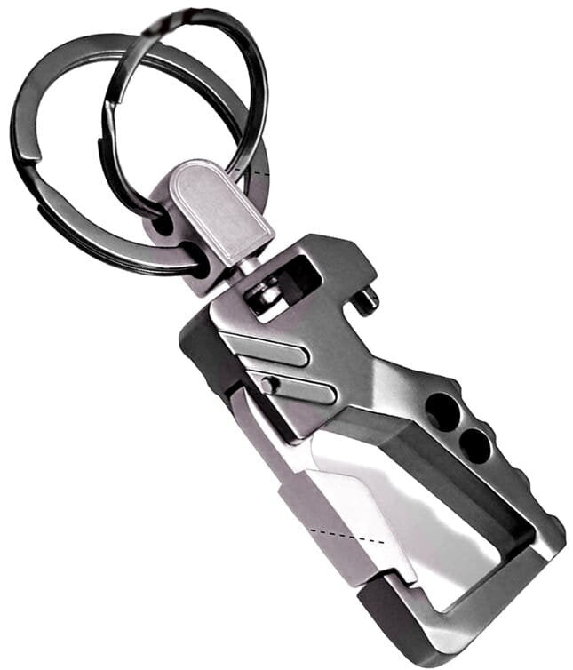 Raktų pakabukas, pilkas