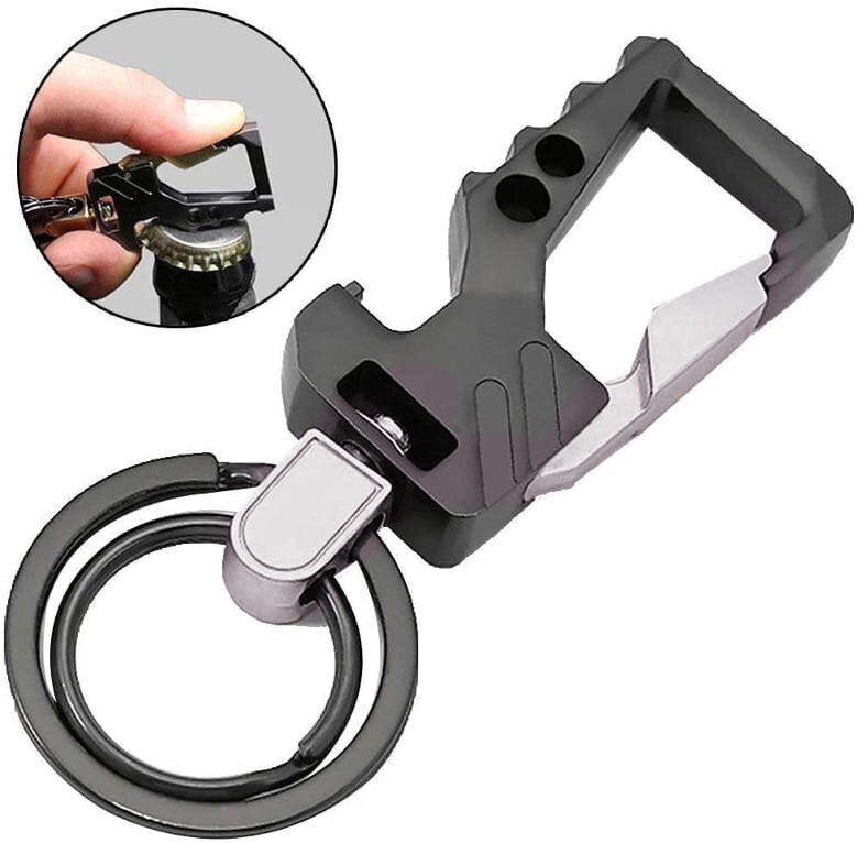 Raktų pakabukas, pilkas