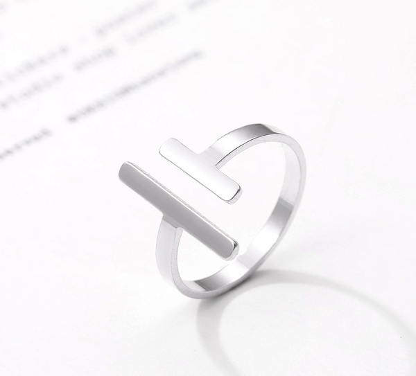 Reguliuojamo dydžio žiedas moterims A48