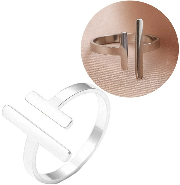 Reguliuojamo dydžio žiedas moterims A48