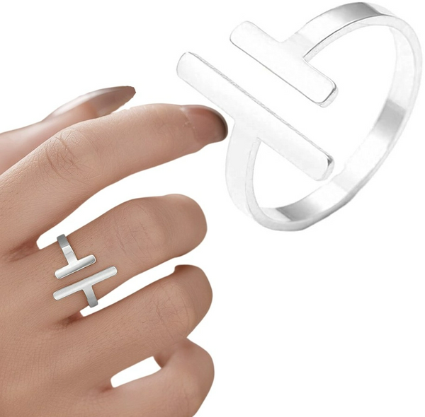 Reguliuojamo dydžio žiedas moterims A48