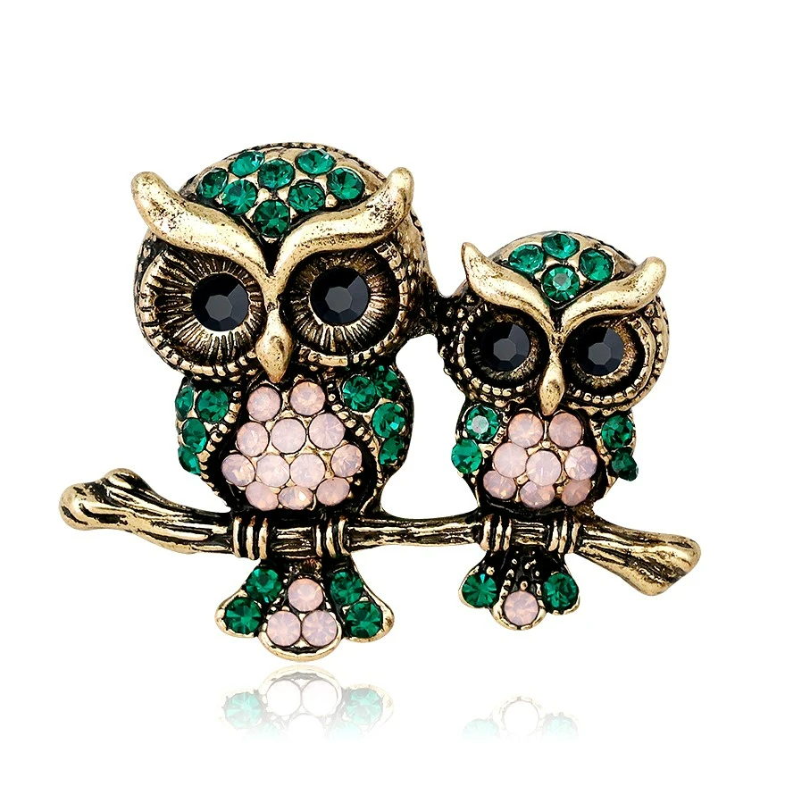 Sagė moterims - pelėdos A55