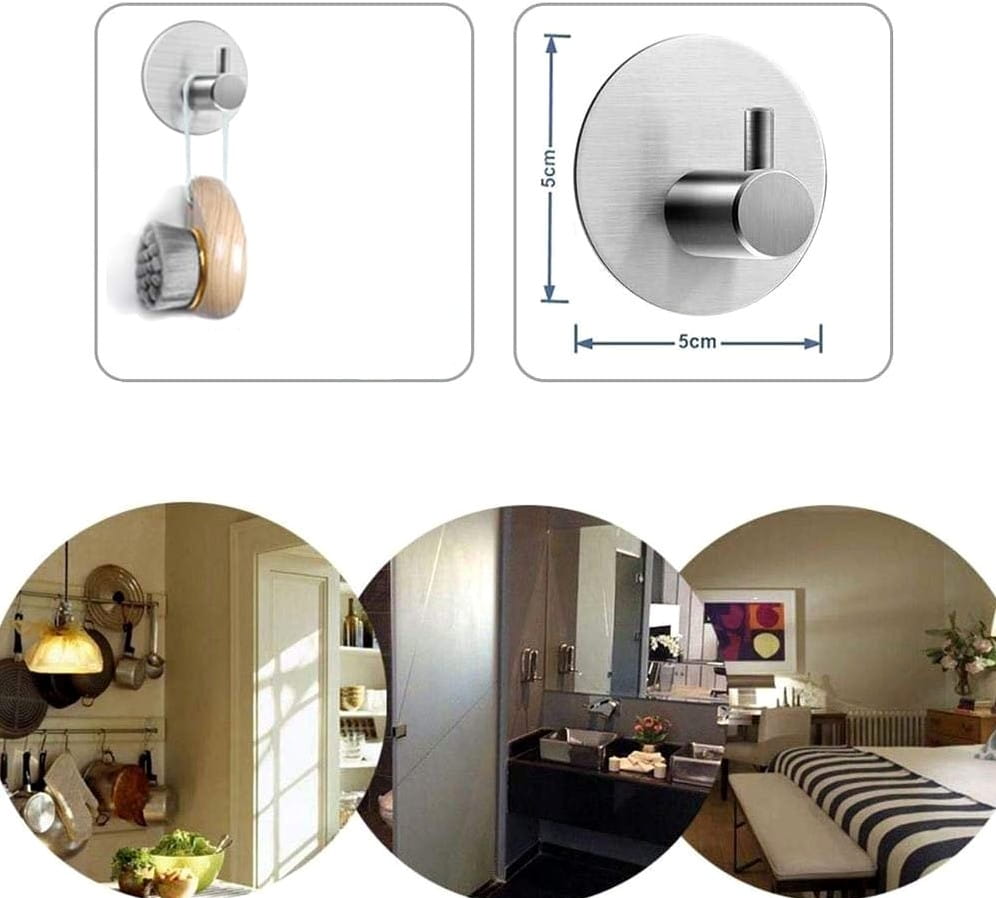 SIDABRINIŲ SIENINIŲ KABLIUKŲ RINKINYS T27