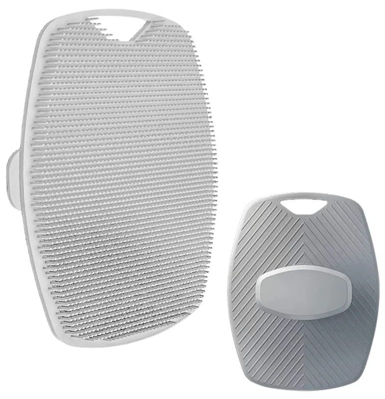 Silikoninis prausimosi šepetys - masažuoklis N4