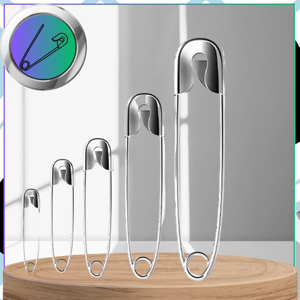 Siuvimo žiogeliai, 260 vnt., sidabriniai