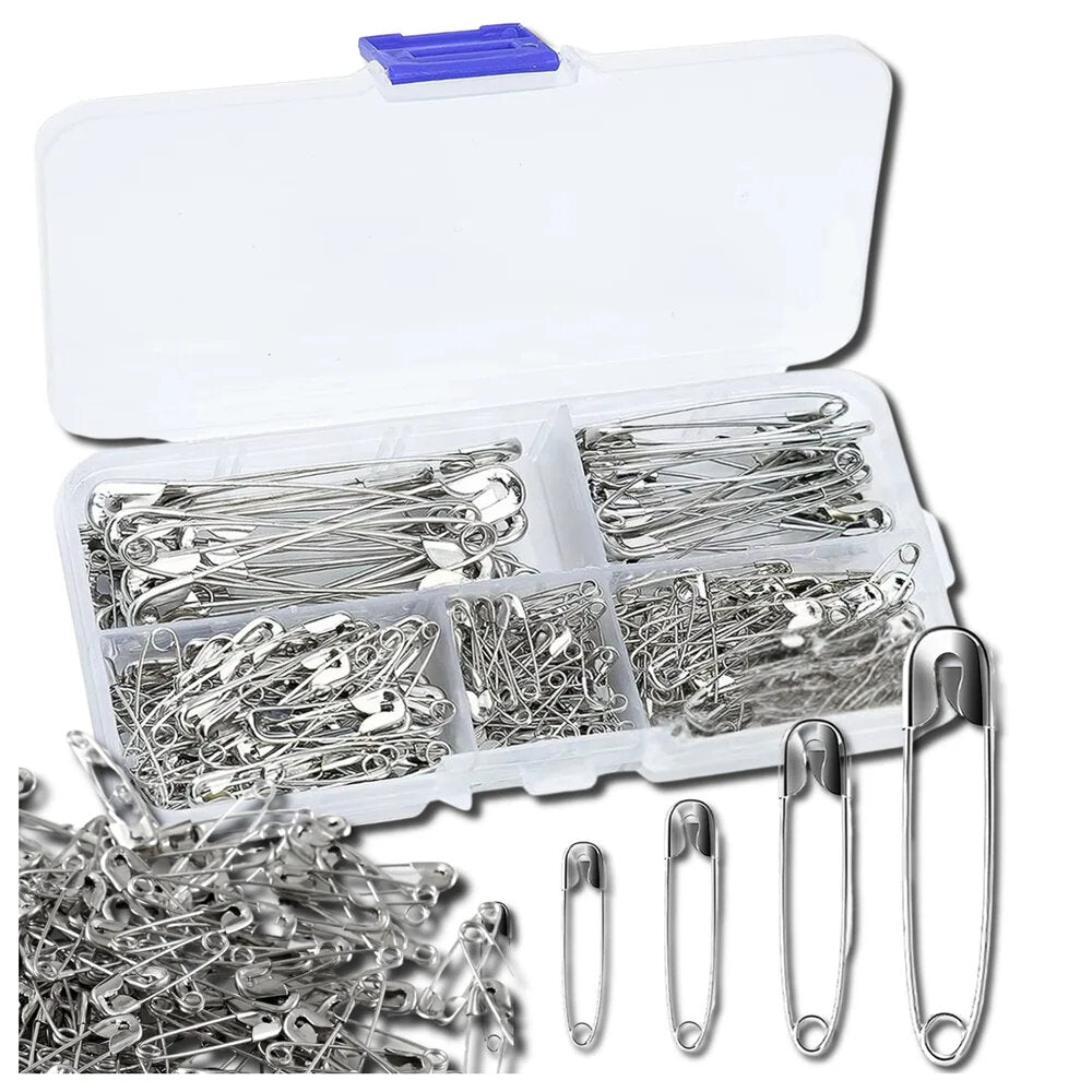 Siuvimo žiogeliai, 260 vnt., sidabriniai