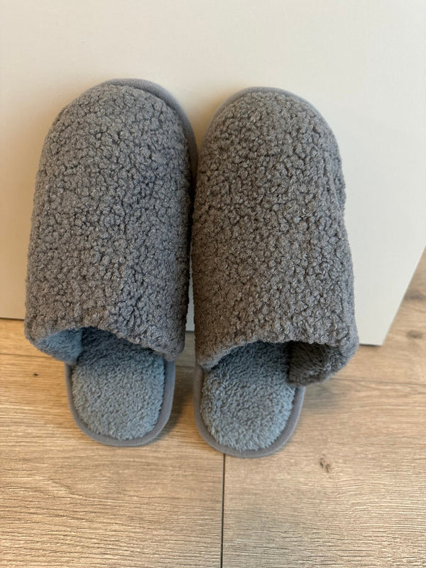 Šlepetės vyrams, pilkos