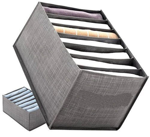 Spintos dėklai drabužiams, 4 vnt., 35x24x17 cm