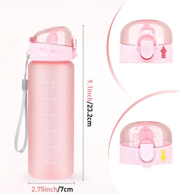 Sportinė  gertuvė, 780ml, rožinė