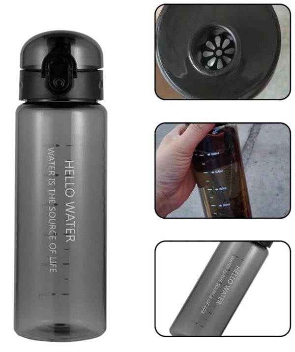 Sportinė gertuvė,780ml, juoda