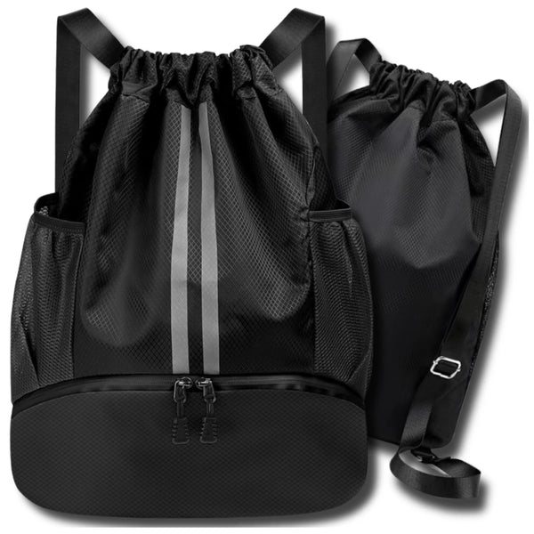 Sportinė kuprinė, juoda