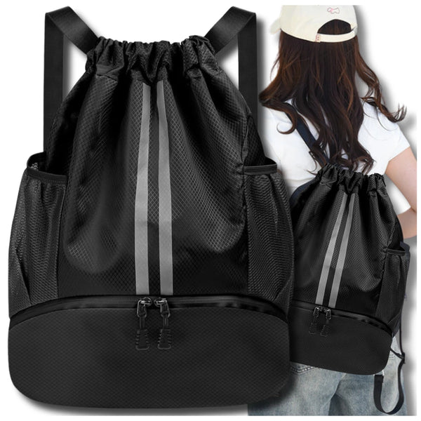 Sportinė kuprinė, juoda