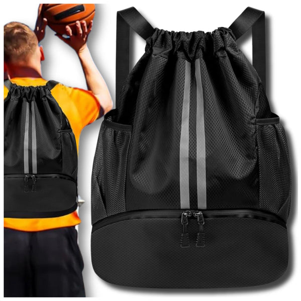 Sportinė kuprinė, juoda