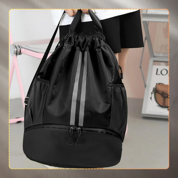 Sportinė kuprinė, juoda