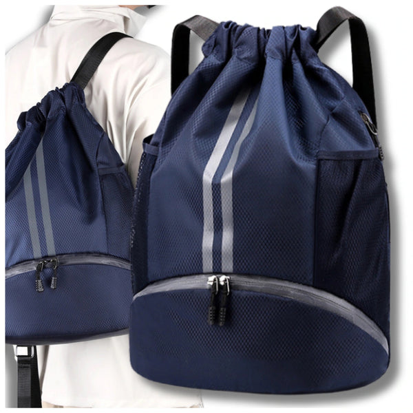 Sportinė kuprinė, tamsiai mėlyna