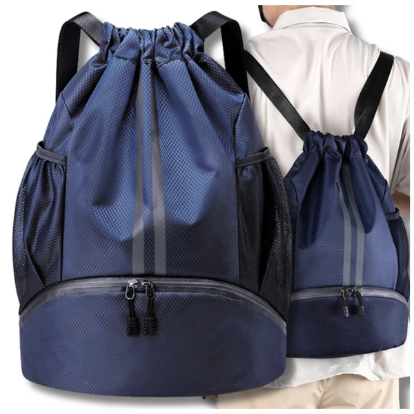 Sportinė kuprinė, tamsiai mėlyna