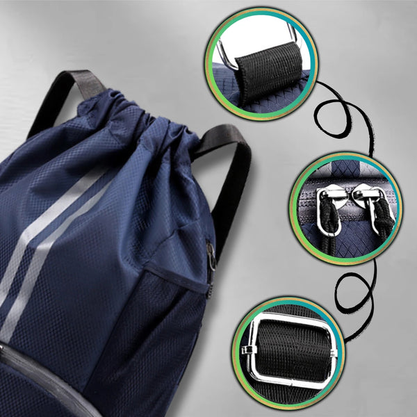 Sportinė kuprinė, tamsiai mėlyna