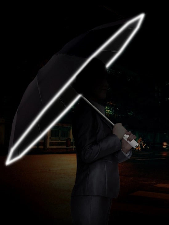 Sulankstomas skėtis K25, juodas