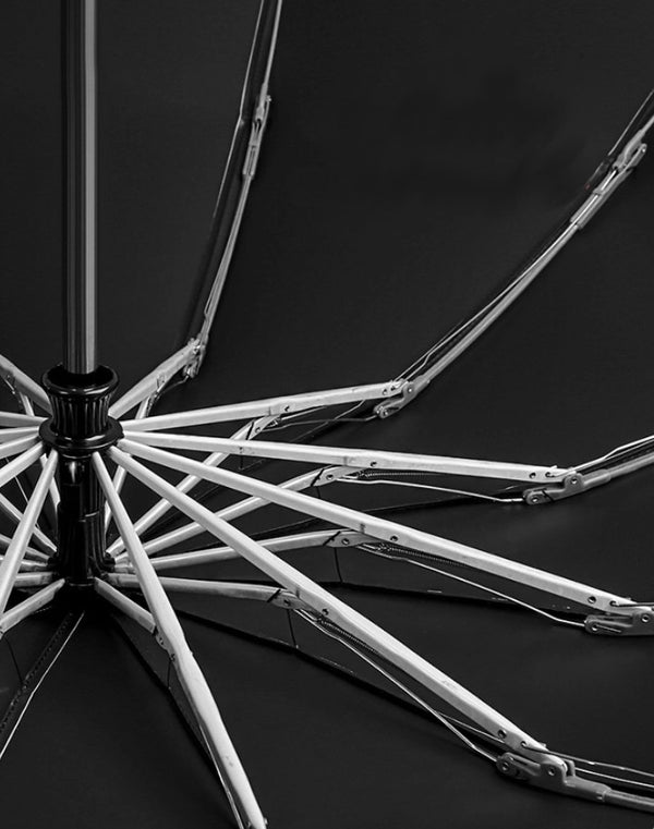 Sulankstomas skėtis K25, juodas