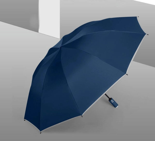 Sulankstomas skėtis su pirštinėmis