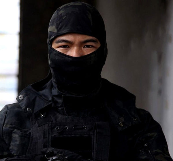 TAKTINĖ UNIVERSALI BALAKLAVA C47, juoda