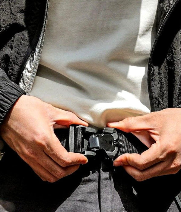 Taktinis diržas vyrams H106, žalios spalvos