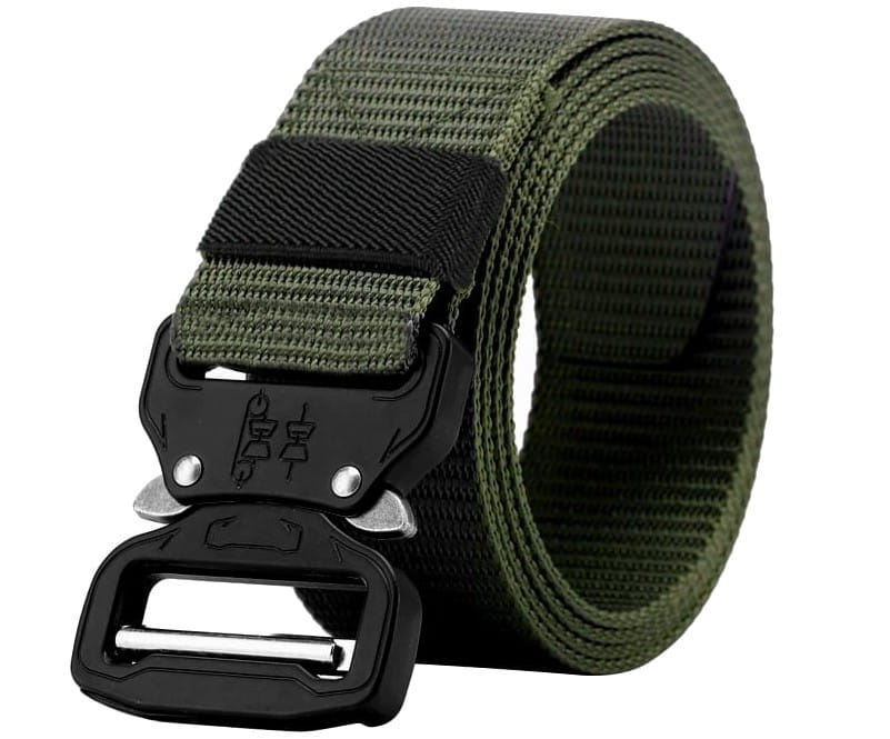 Taktinis diržas vyrams H109, žalios spalvos D119