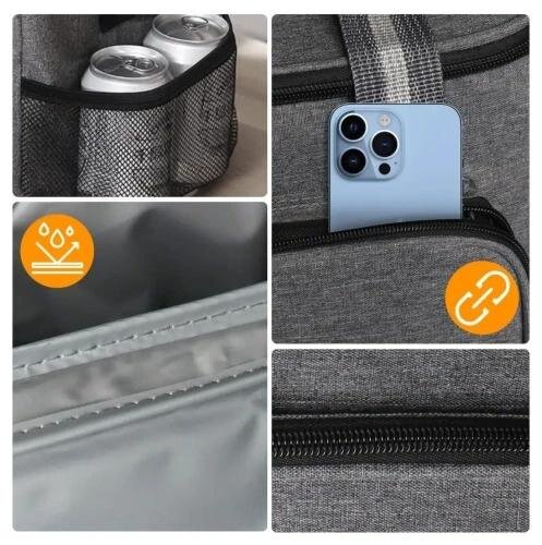 Termo krepšys F52, pilkas N111